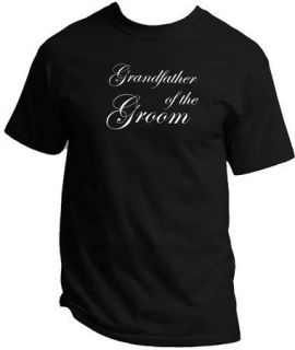 Wedding Grandfather of Groom T Shirt Mens S to 6XL Great Gift Idea