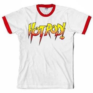  Roddy Piper White roddy pipper vintage Ringer T Shirt Hot Rod Tee
