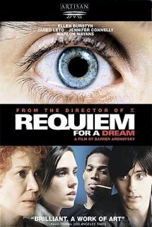 Requiem for a Dream (DVD, 2001, Unrated; Sensormatic Security Tag)