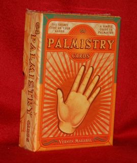 64 PALMISTRY CARDS SECRET CODE ON YOUR HANDS   NEW