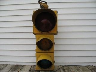 vtg Crouse Hinds Type R 12 8 8 Traffic Signal Stop Light Converted w 