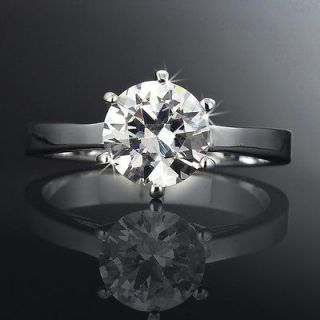 cz ring sterling silver in Fashion Jewelry