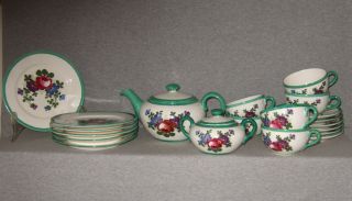 Vintage Tea Set~20 pcs.~Czechoslo​vakia