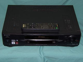   Hi Fi Stereo 4Head VHS VCR Video Player Recorder WITH Remote SLV 740HF