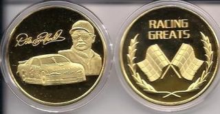 DALE EARNHARDT SR.~ RACING GREATS~ 24KT GOLD COMEMMORATIVE COIN