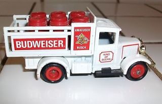 BUDWEISER TRUCK MADE IN ENGLAND DAYS GONE BY LLEDO DG 20 RUBBER TIRES 