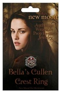 NEW MOON Bellas Cullen Crest Ring * Authentic Prop Replica jewelery 