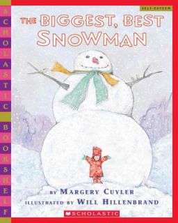 Biggest Best Snowman by Margery Cuyler 2004, Reinforced, Prebound 