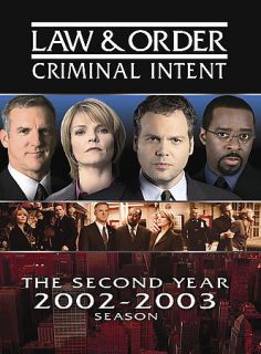 Law Order Criminal Intent   The Second Year DVD, 2006, 5 Disc Set 
