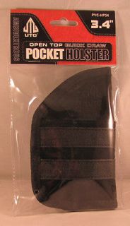UTG   Open Top Quick Draw Pocket Holster   Ambidextrous   3.4 Model