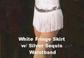 fringe dance skirt in Dancewear