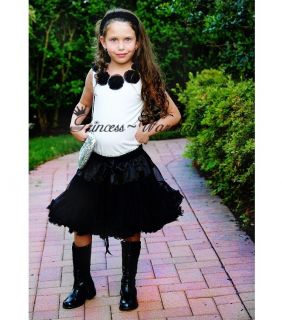   FULL POSH Pettiskirt Skirt Party Dance Tutu Dress Kid For Girl 4 5Y