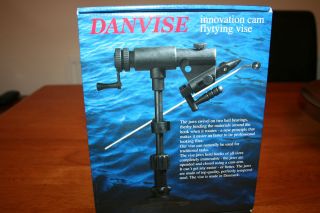 Fly Tying Danica Danvise Truly Rotating Vice Clamp Model Cam Jaws New 