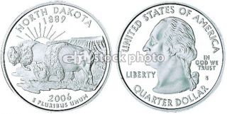 Quarter, 2006, North Dakota, 50 State Quarters