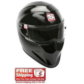   Simpson Diamondback Racing Helmet, Flat Black 7 1/8, Snell SA 2010