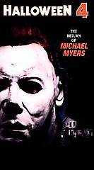 Halloween 4 The Return of Michael Myers VHS, 1999