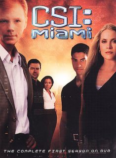 CSI Miami   The Complete First Season DVD, 2004, 7 Disc Set