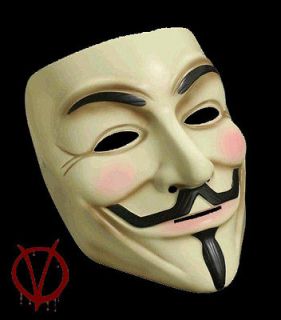 TEN (10) MASKS V FOR VENDETTA Official Licensed Guy Fawkes Occupy 