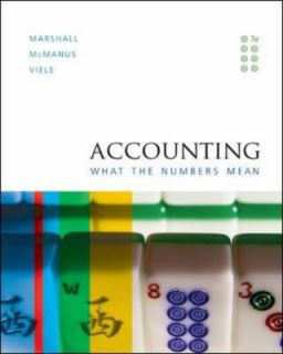 Accounting What the Numbers Mean by Daniel Viele, David Marshall and 