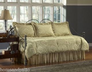 NEW IN BAG 5PC Legacy Golden Hues Daybed Comforter Set