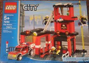 Lego City/Town # 7240 Fire Station New MISB HTF