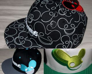  ON  Deadmau5 Mouse Head Logo MANY STYLES HAT CAP