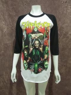 Slipknot Masked Death Metal Rock Tour Jersey T Shirt Women S