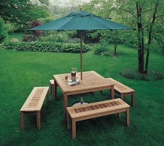 NICE Dinning Picnic Table Patio Deck Woodworking Plans