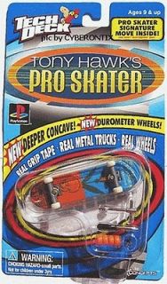 1999 Tech Deck Toy Machine ELISSA STEAMER Tony Hawk Pro Skater Board 