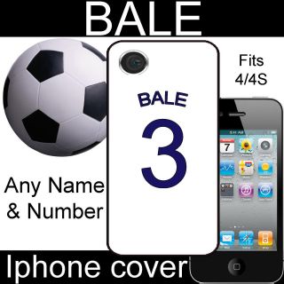 Gareth Bale IPhone 4/4S Cover   Hard Back Case/Skin   Tottenham/Spurs 