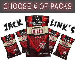 JACK LINKS LINKS BEEF JERKY STICKS   BIG 9 PACK  ORIGINAL (SELECT 