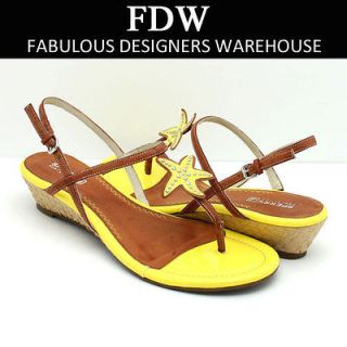 FDW Womens $79 New Sperry Top Sider Delray Starfish Sandals Flats 