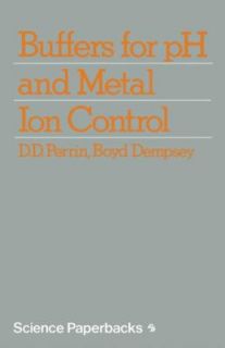   Ion Control by D. D. Perrin and B. Dempsey 1979, Paperback