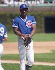 ANDRE DAWSON in action Chicago Cubs (c) Photo HOF #4