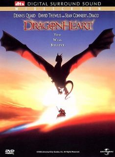 Dragonheart DVD, 1999, DTS Surround 5.1