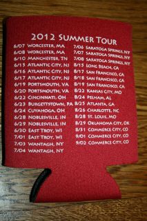 2012 Phish Summer Tour Koozie Coolie Coozie Huggie Not Poster Shirt 