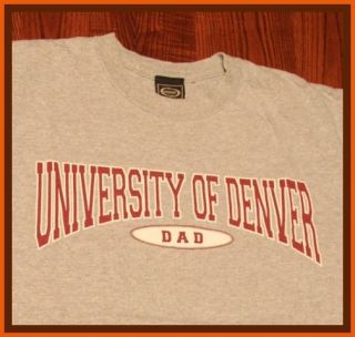 REDUCED $13 DELIV Denver Pioneers Dad NCAA Logo Apparel Style Cool T 