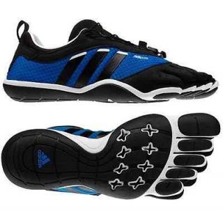 adidas adiPURE Barefoot Trainer Lace Mens Size 11 With Bag Blue/Black 