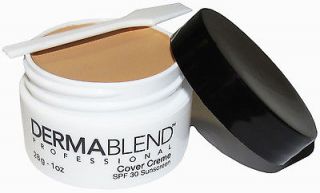 DERMABLEND Professional Cover Creme   Croma 1 1/4 Almond Beige   NIB