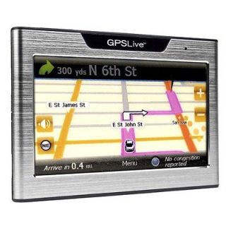   Touchscreen 5 Portable GPS Navigation w/North American Map  NEW