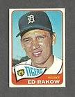 1965 Topps # 454 Ed Rakow   Detroit Tigers   EX/MT+