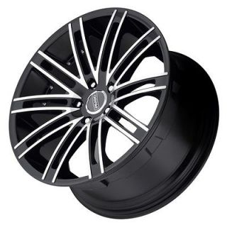   Arcana staggered black wheels rims 5x115 Cadillac CTS STS Deville