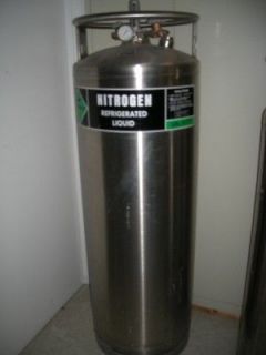 CSE Refrigerated Liquid Nitrogen Stainless Steel Dewar, 180 LP (L47)