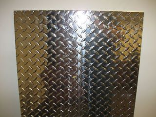 125 1/8 Aluminum Diamond Tread Floor Plate 24 x 48 3003 B209 
