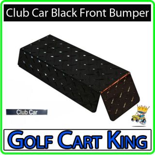 Club Car DS Golf Cart Black Diamond Plate Front Bumper Cover Accessory