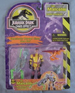 Kenner Jurassic Park Chaos Effect IAN MALCOLM Chaos Specialist