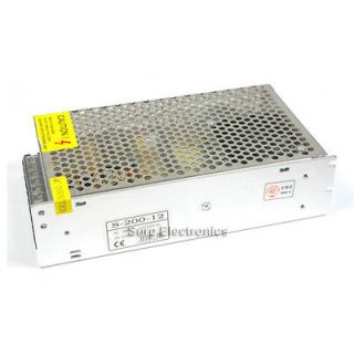 12V 17A 200W AC/DC Universal Regulated Switching Power Supply