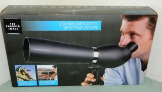 Sharper Image 25X Magnification Spotting Scope 1625357 NEW IN BOX