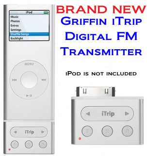   Pocket Digital Compact FM Transmitter Dock for iPod Nano 2nd Gen