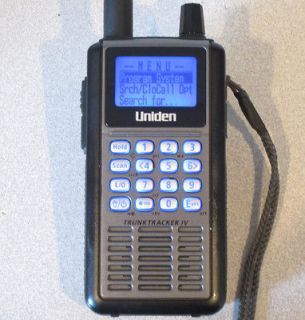 Uniden BCD396T Trunk Tracker IV Digital Trunking Scanner APCO P25